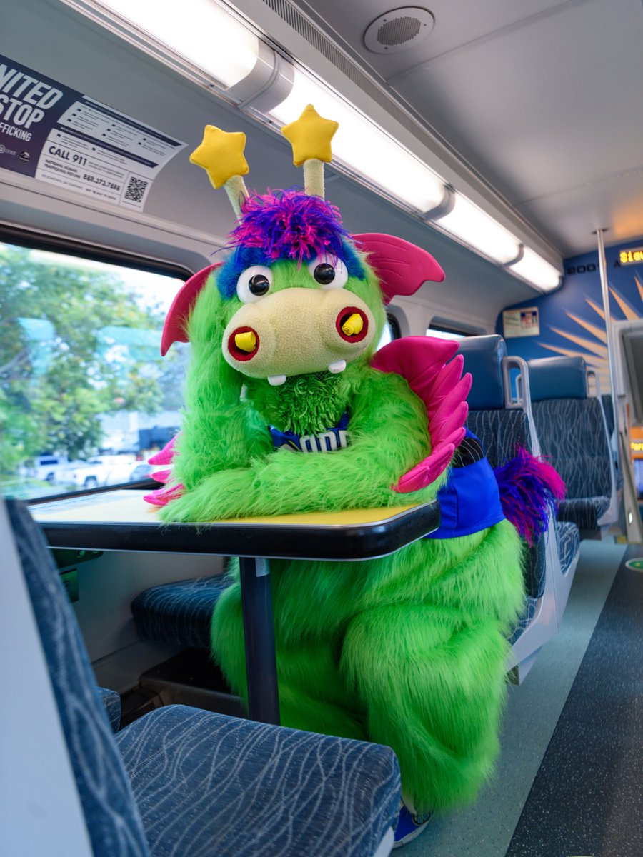 RideSunRail's tweet photo. Train to the Game is BACK! Show your Game Day ticket and #RideSunRail for FREE to see the @OrlandoMagic play at @TheKiaCenter! On Friday, hop on to see the Orlando Magic vs. the Brooklyn Nets. Additional SB P341 is available. Plan your trip https://t.co/LIYH7703JZ #MobilityWeekFL https://t.co/SfuNHMVgEd