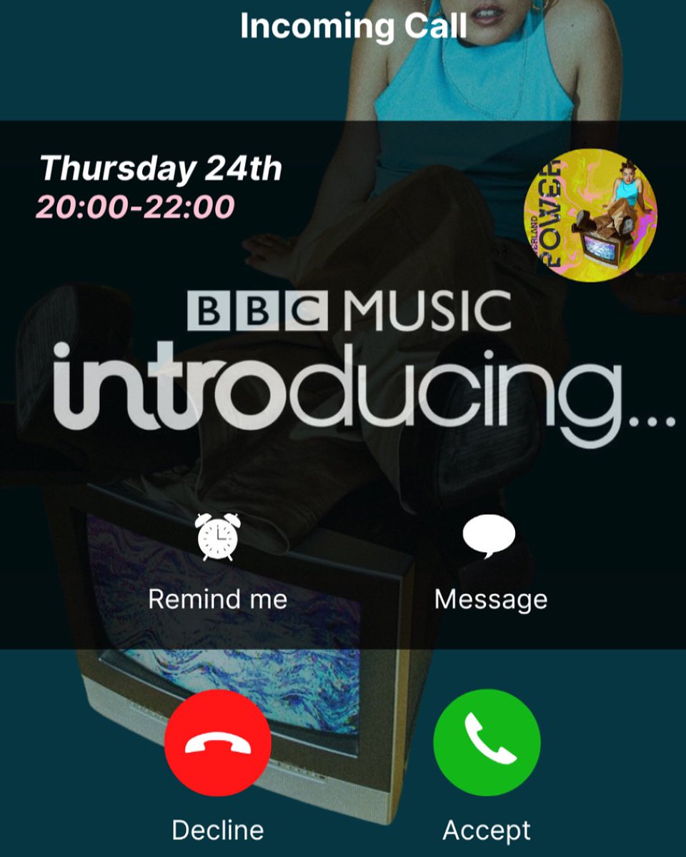 This Thursday between 8-10pm!! Let me know if any chums are ‘chooning’ in 😉 

@MelitaRadio 

#bbcintroducing #radioplay #bbc #radio #newrelease