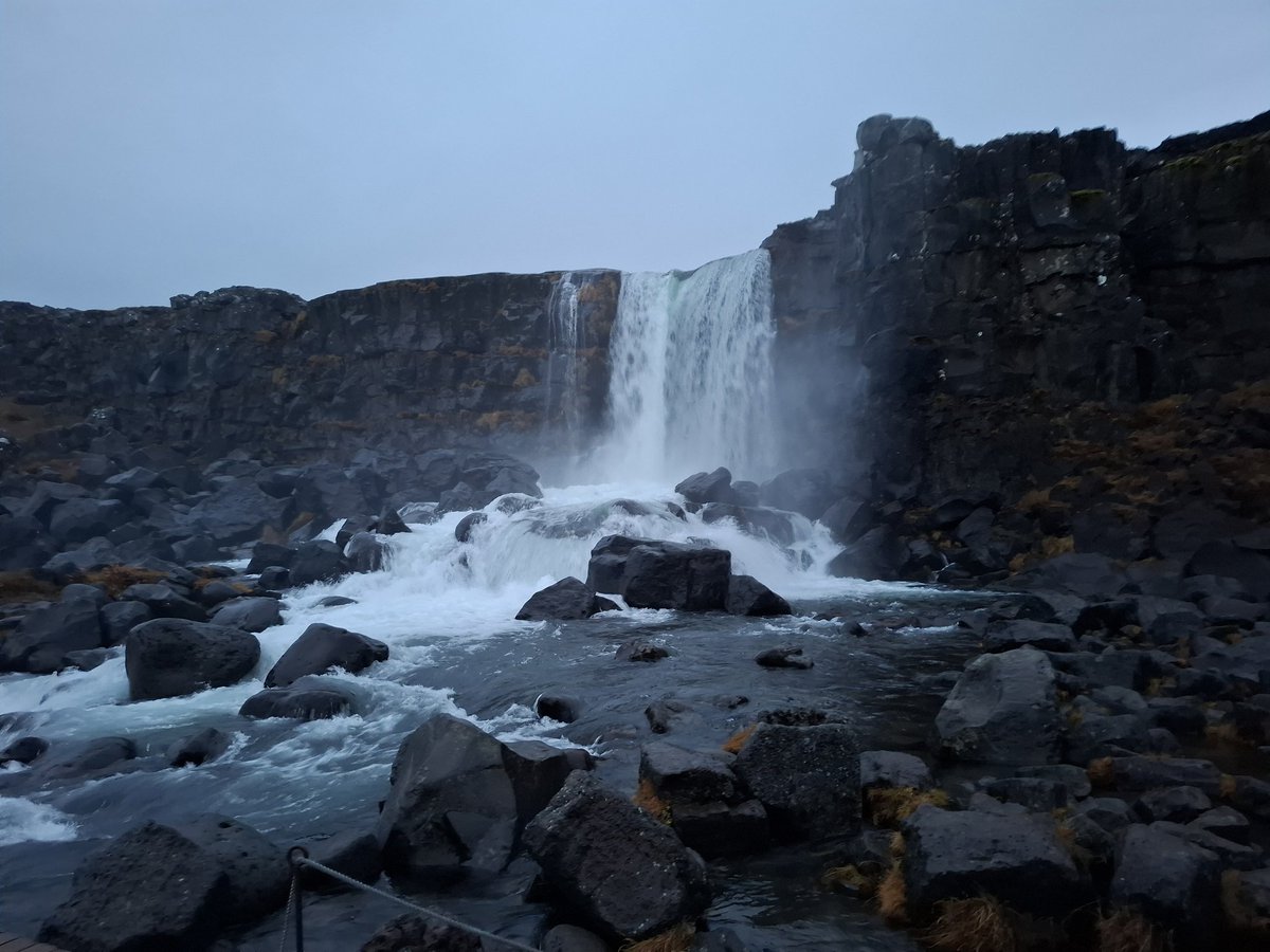 GeographyAtLCS's tweet photo. Öxarárfoss at Þingvellir (Thingvellir). https://t.co/MUpgkuxlcK