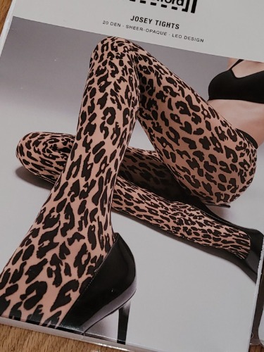I just received Wolford Josey Tights 14901 Fairly Light/Black Animal Print Size S from Anonymous via Throne. Thank you! throne.com/harperjonezz #Wishlist #Throne
