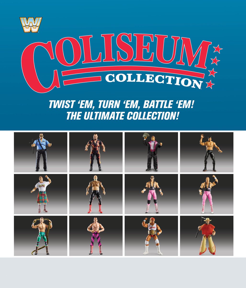 actionfigattack's tweet image. Who’s ready for the next Mattel Creations WWE Coliseum Collection drop?!
Pick up your Rick “The Dragon” Steamboat and “Million Dollar Man” Ted DiBiase set tomorrow at 9AM PST/12PM EST at MattelCreations.com.
#ColiseumCollection
#WWEEliteSquad
