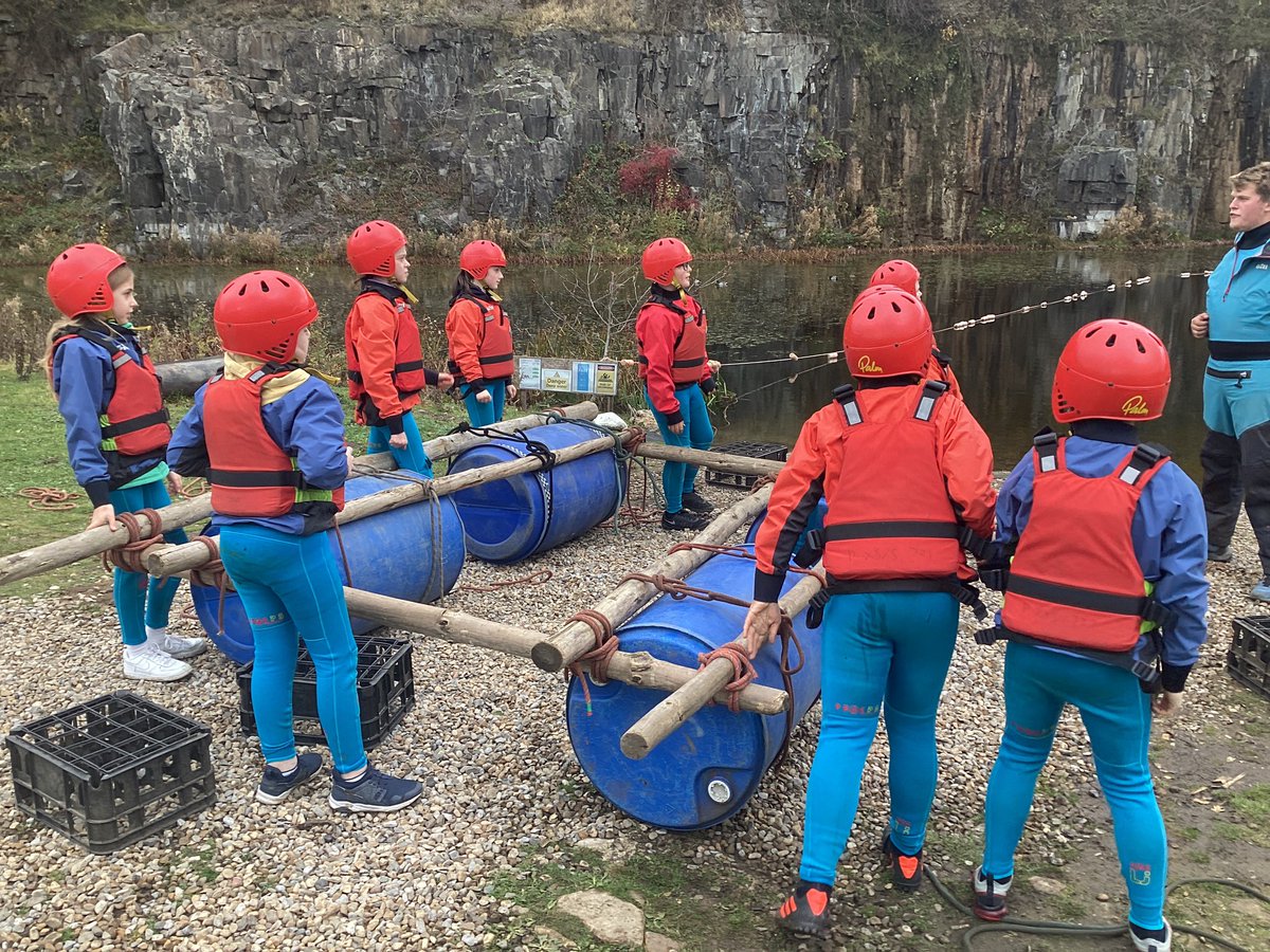 j_shelf's tweet photo. Great first day at @WeardaleAC. We’ve done some raft building… https://t.co/jm6eYe7JFM