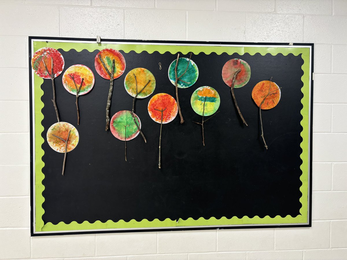 So much Fall art in our <a href="/GShepherdOCSB/">Good Shepherd School</a> hallways! <a href="/ocsbArts/">OCSB Arts</a>