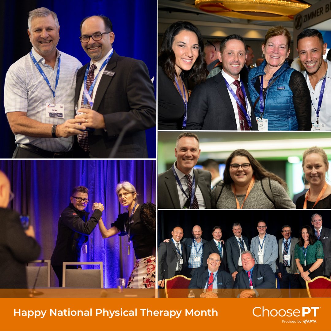 October is #NationalPhysicalTherapyMonth, so we'd like to take a moment to say THANK YOU to our Ortho Sports Rehab faculty, our physical therapist (PT) and physical therapist assistant (PTAs) attendees, and the whole physical therapy community. We are all in this together! #NPTM
