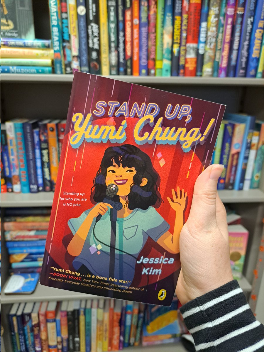 Meet Jessica Kim, author of "Stand Up, Yumi Chung!" tonight at SDSU Love Library 430 at 7pm! Kim will discuss her writing, sign books, and the NCSCL will be giving away books as well!