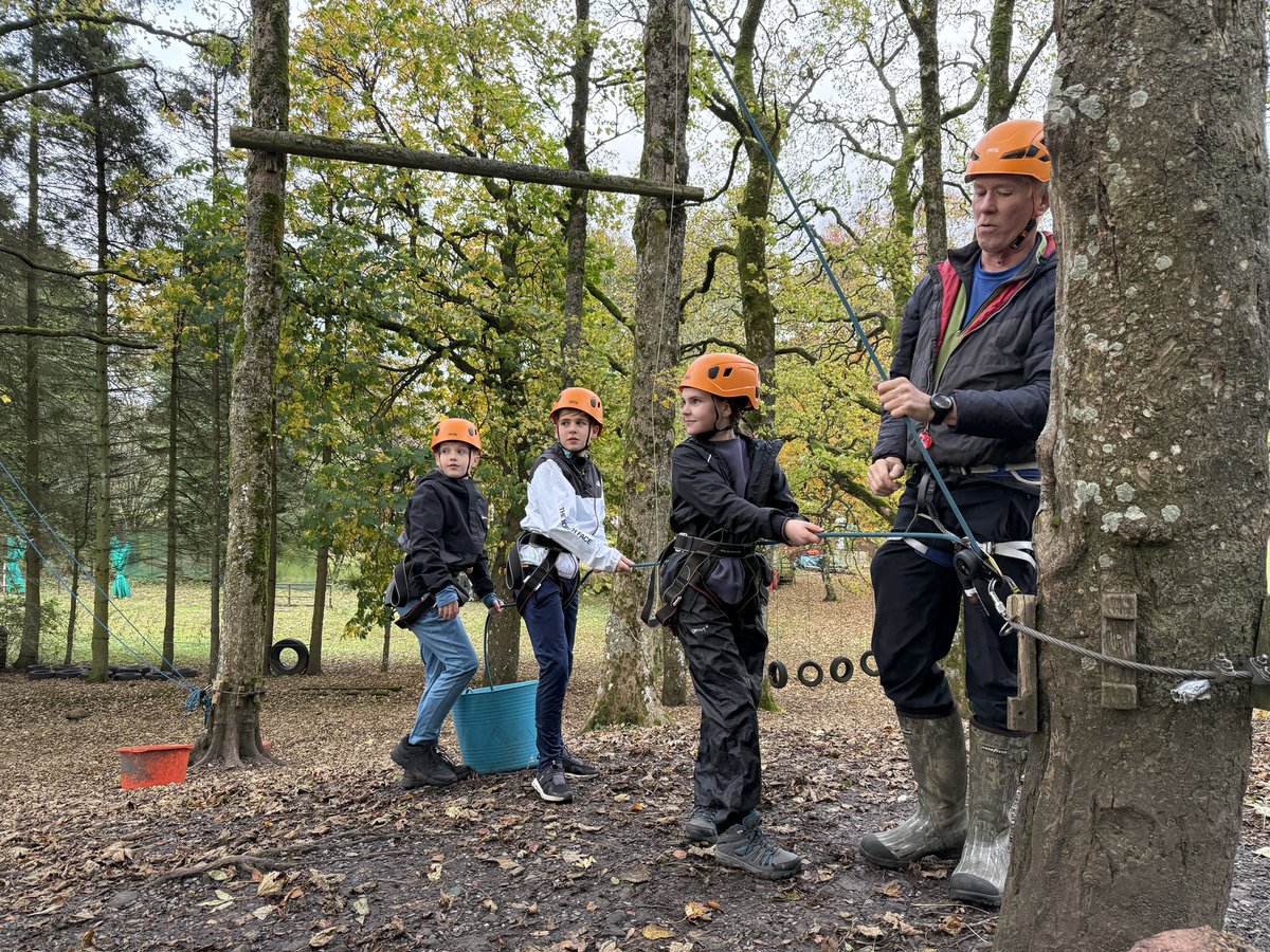 j_shelf's tweet photo. We’ve also done some high ropes followed by a lovely campfire. https://t.co/6W7yqWSzq6