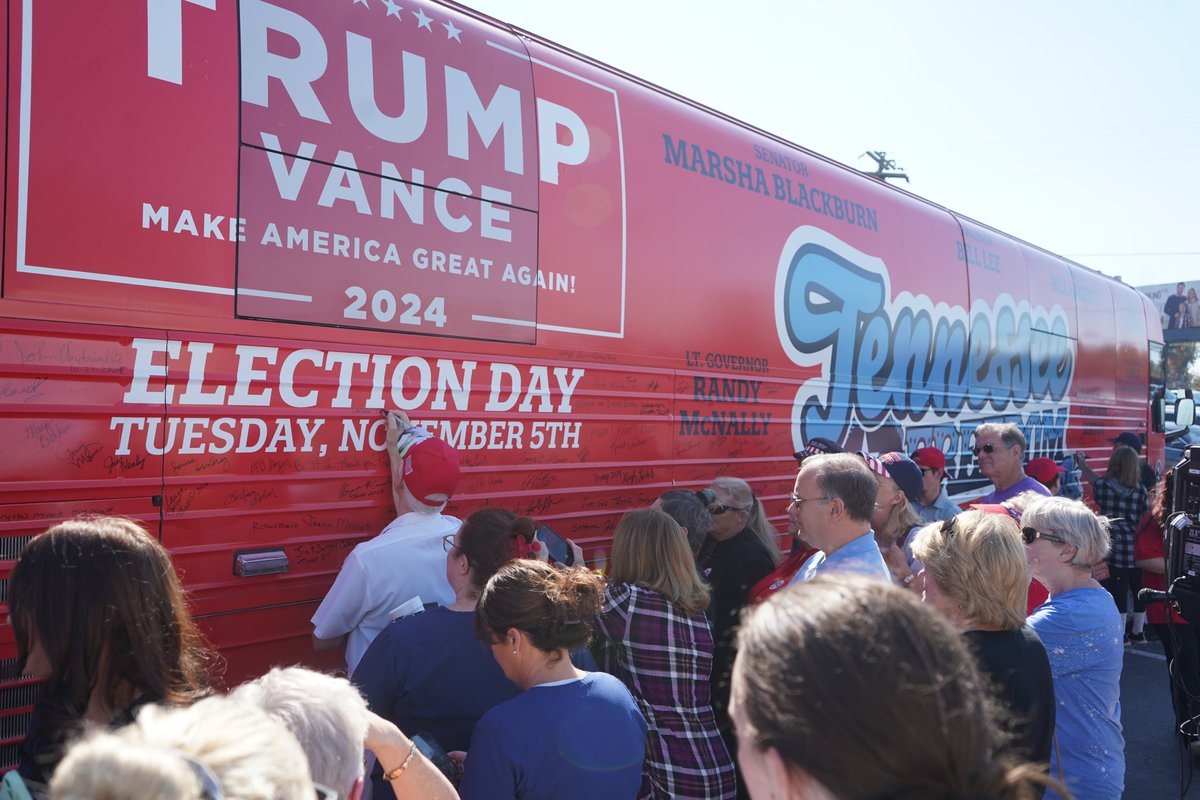 CSexton25's tweet photo. Cumberland Co. proving why they’re the best at turnout in Tennessee! Beyond grateful for the outpouring of support in my district. Let’s go win an election! #Stop11 #FreedomTour https://t.co/hFxhwM2KKG