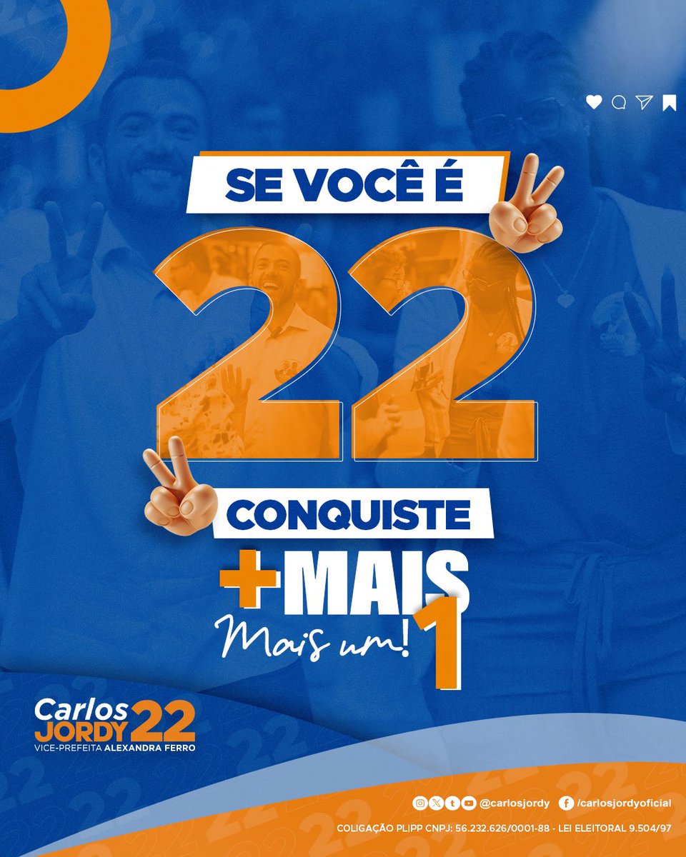 carlosjordy's tweet photo. A transformação de Niterói está nas nossas mãos! Se você é 2️⃣2️⃣, traga + 1 voto e vamos fazer história juntos!
#Jordy22 #CarlosJordy #CarlosJordyPrefeito22 #CJ22 #ViraVoto https://t.co/ez34kSXErh