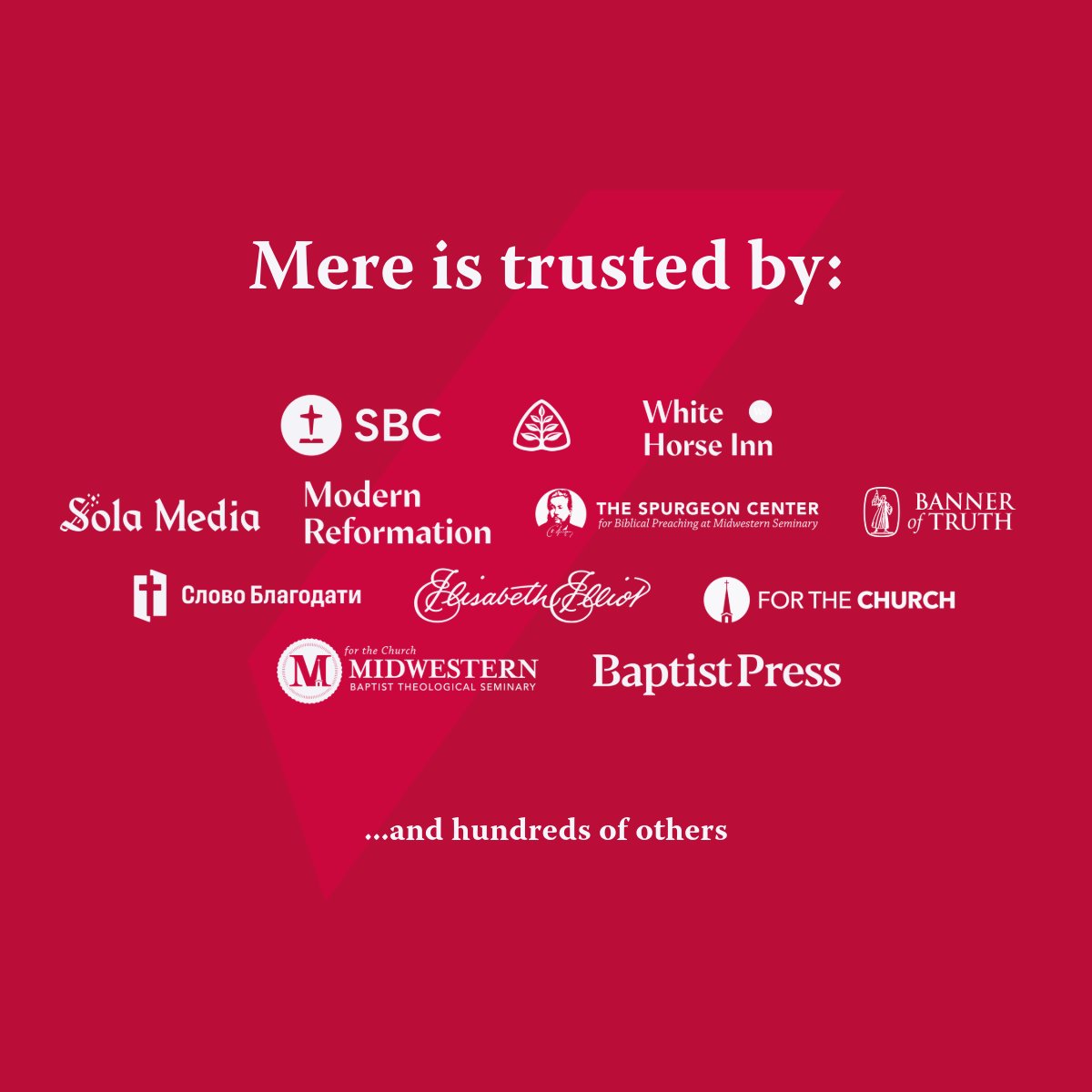 mereagency's tweet photo. We love our ministry partners. https://t.co/oJzFZJzuRm
