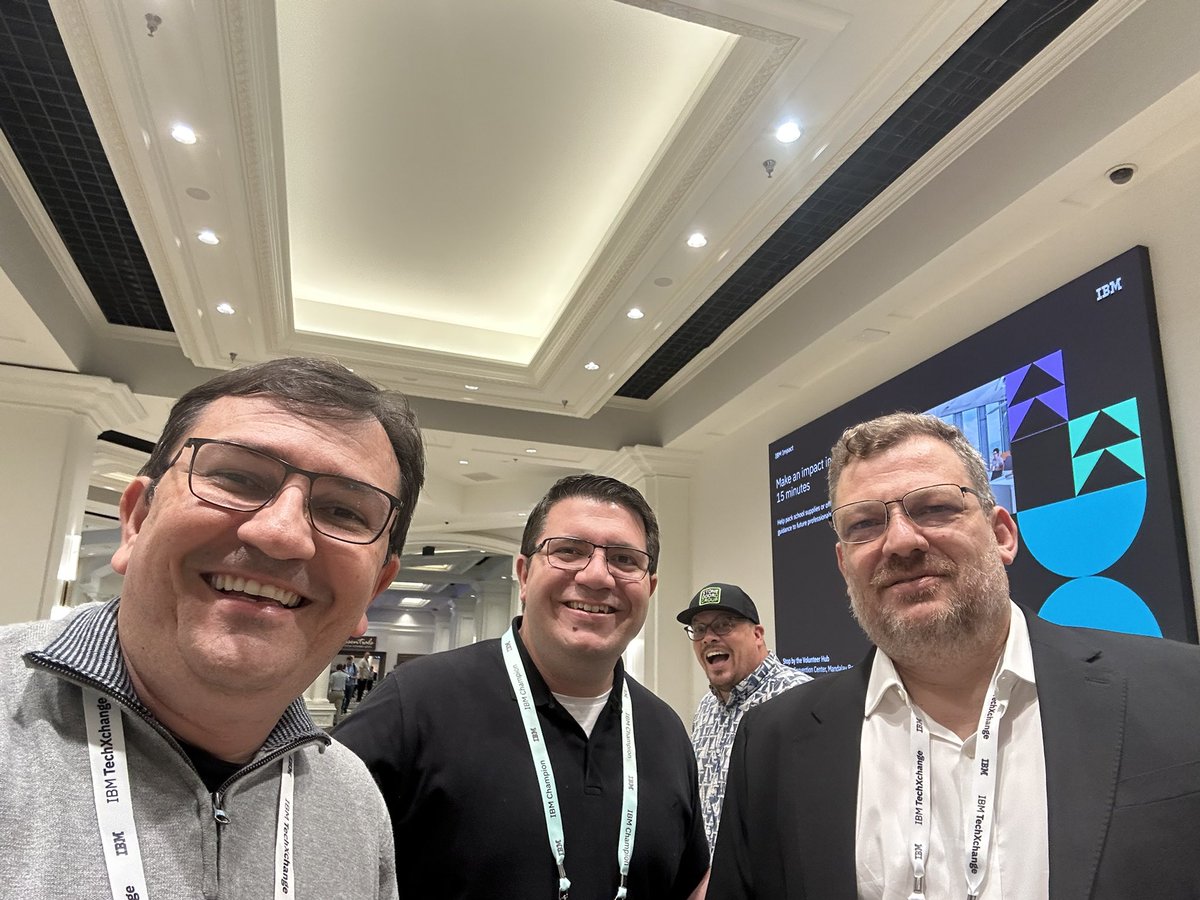 mdantasf's tweet photo. Semana excelente aqui em Las Vegas no  TechXchange 2024 representando a CXP Brasil Consulting com outros amigos e clientes. Como sempre, temos aprendizados e encontros muitos bons! 😀

#TechXchange2024
#CXPbrasil https://t.co/v0Ntdz4xak