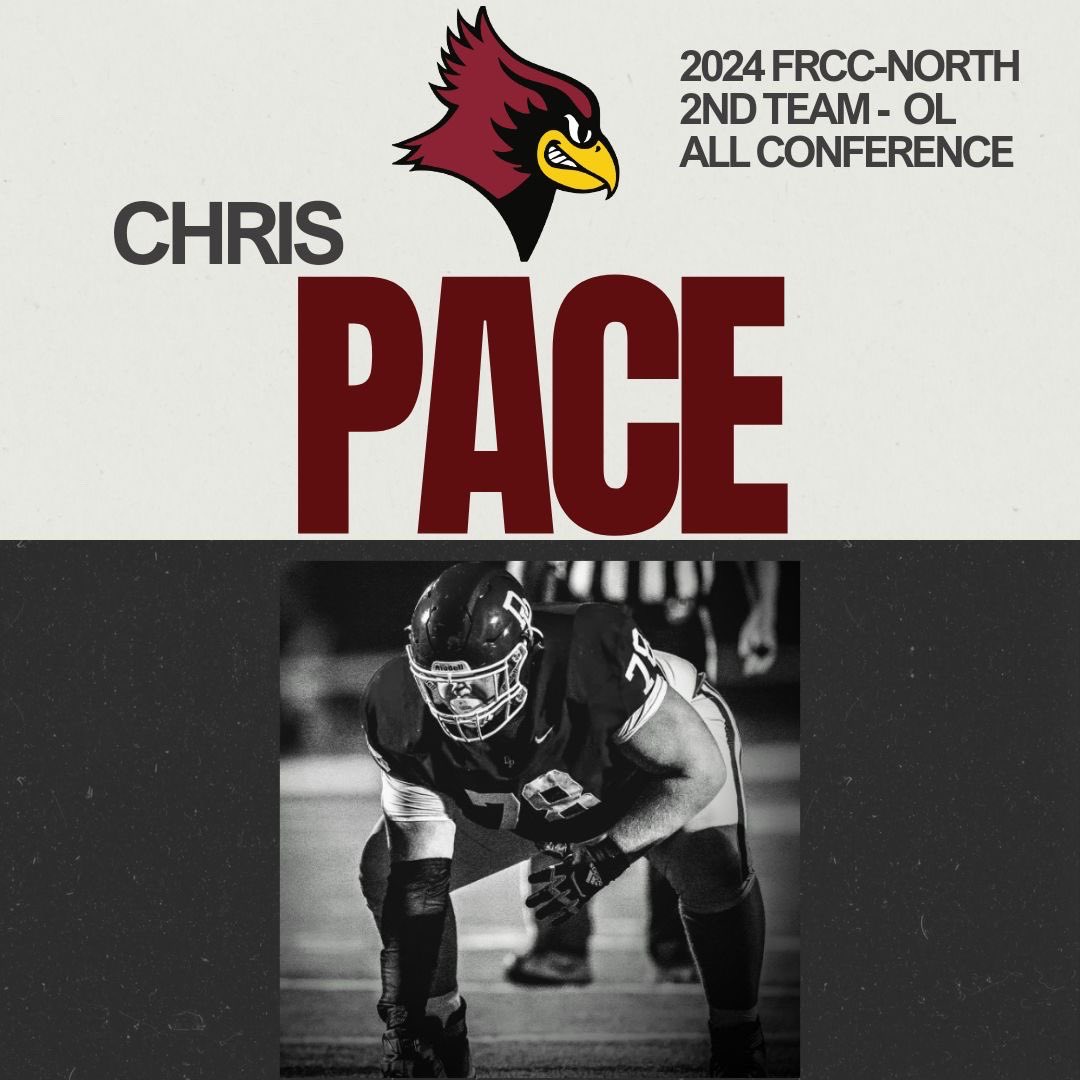 christopace72's tweet photo. Very thankful to have been awarded 2nd Team All Conference by the coaches of the FRCC North! https://t.co/TcDt8qU7tH
