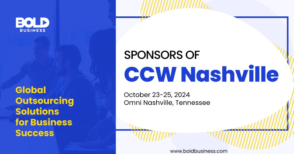 TheBoldBusiness's tweet photo. We are in Nashville! 

Bold is a proud sponsor of this years Customer Contact Week Nashville! 

Interested in contact center solutions? Drop us a line below 👇 📝 

#CX #ContactCenter #Nashville https://t.co/KNSqLbOjFd