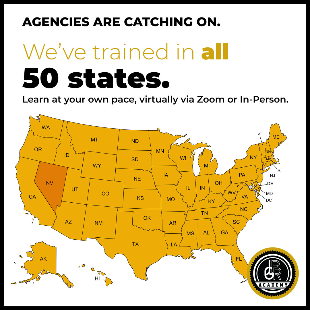 JGPRAcademy's tweet photo. Since its inception in May 2022, JGPR Academy has taught individuals in all 50 states! For virtual communications training and on-site workshops, visit https://t.co/0EfeSsL0Z0 #CommunicationsTraining #50States #PublicSector https://t.co/VIAHfnrVQA