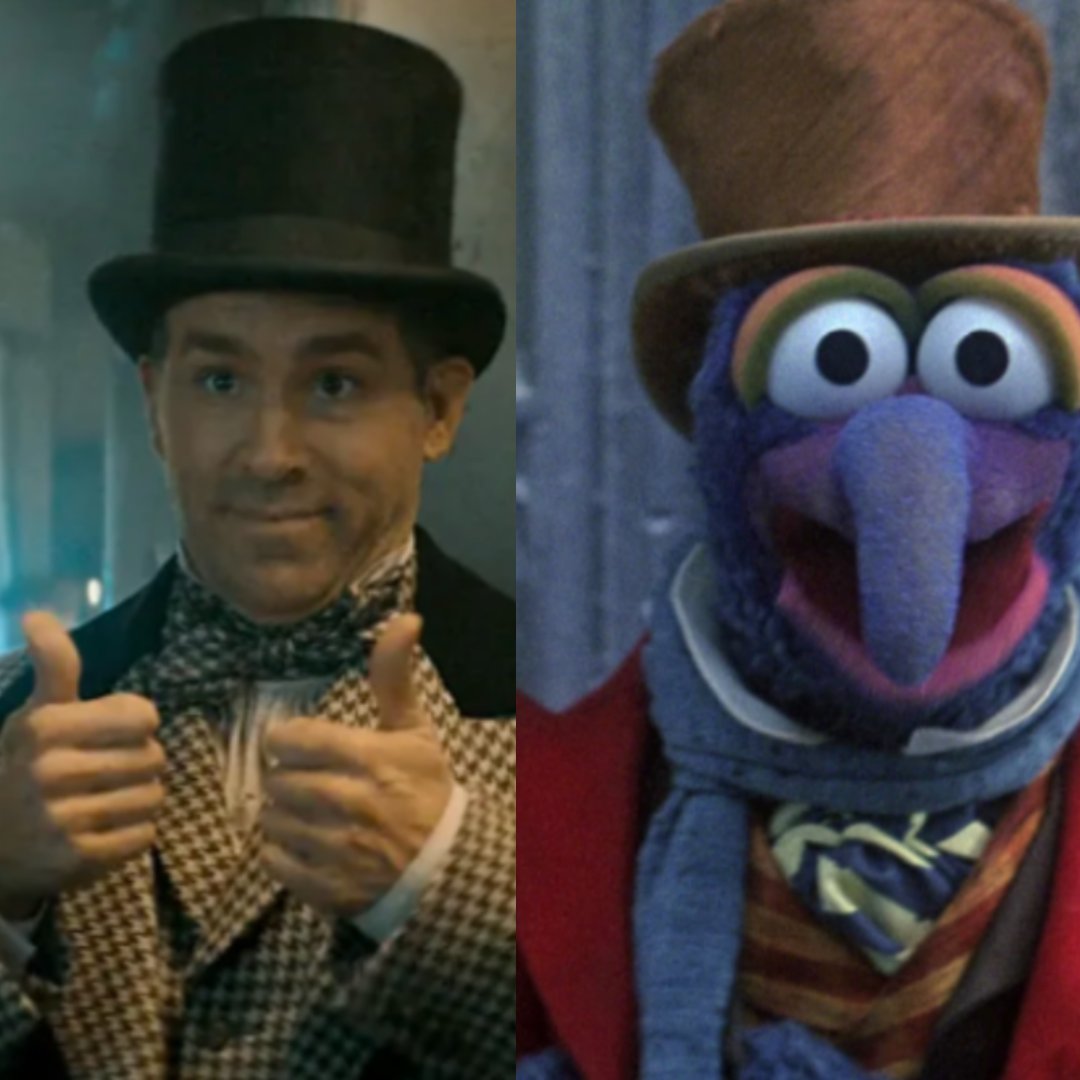 MaximumEffort's tweet photo. It's @vancityreynolds birthday. Fuck it. Here's 48 times he was a literally a muppet. 🧵 https://t.co/KyBwUefmqE