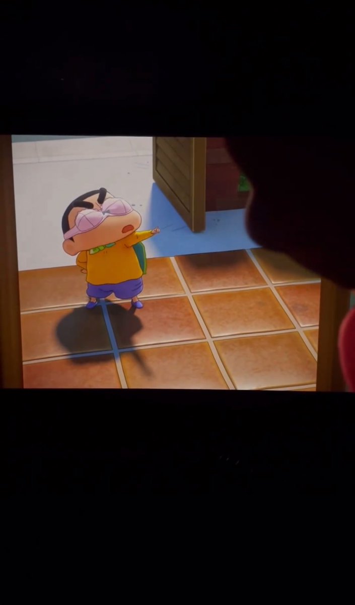 MATTXLAUGH's tweet photo. @shinchan_es_ #ShinchanSuperheroe chulísima 💖 https://t.co/qMajx9jGVX