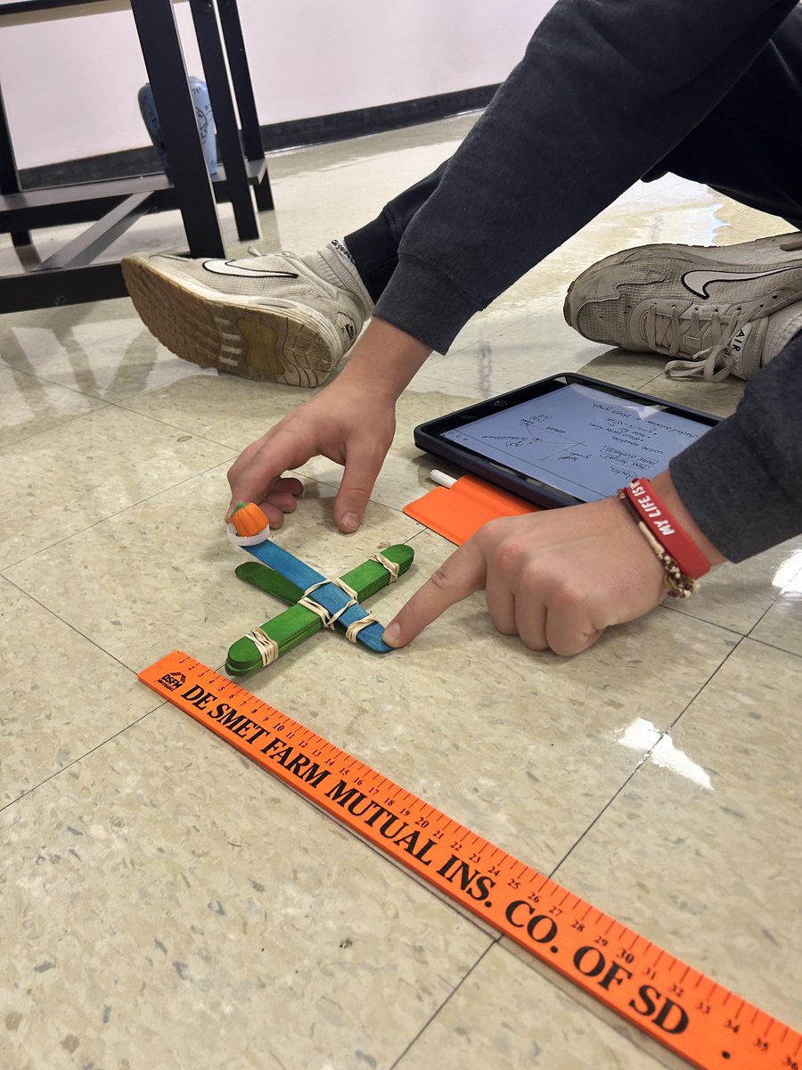 chloec3440's tweet photo. Catapult and Shooting Candy Pumpkin activity! @lindseybrewer @HuronHighSchool #HuronTigers https://t.co/NQhNiBwRI9