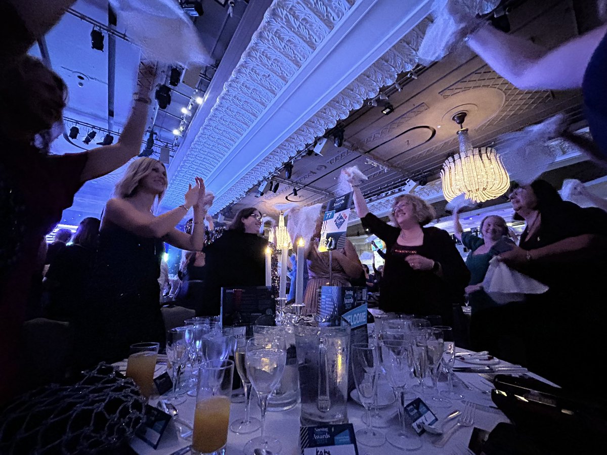On our feet in anticipation of the awards 🙏🏼🤞🏼 #NTAwards