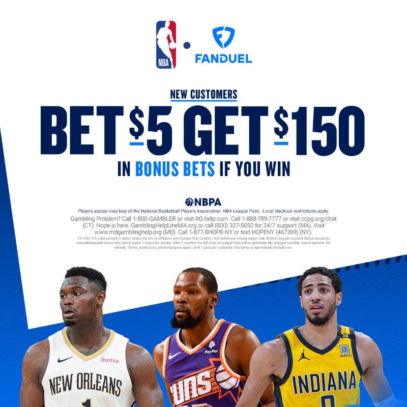 FDSportsbook's tweet photo. Make your first NBA bet a slam dunk with America's #1 Sportsbook!
