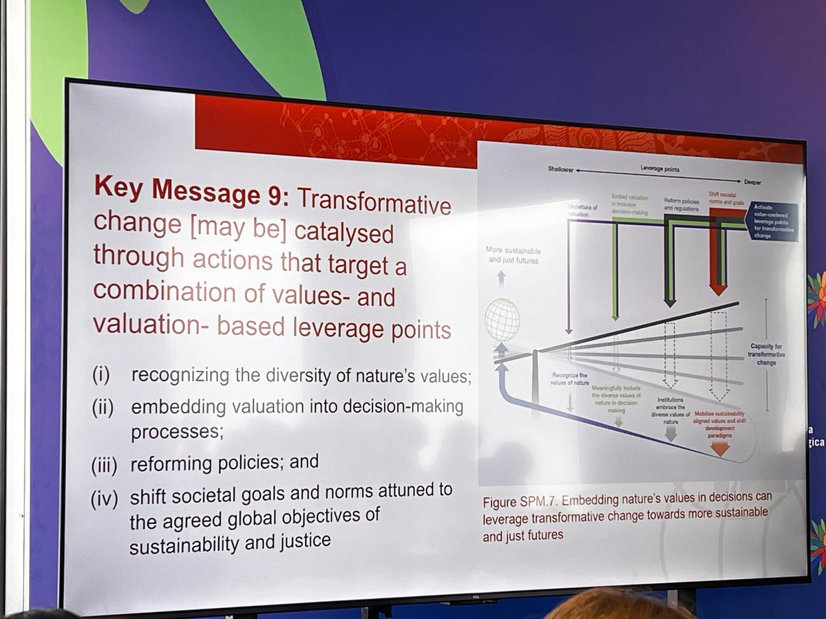 Commission for Environmental Cooperation (@cecweb) on Twitter photo ‘The causes of the global #biodiversity crisis and opportunities to address them are tightly linked to the ways in which nature is valued in political and economic decisions’
—Prof. <a href="/MikeChristieUni/">Mike Christie</a>, <a href="/IPBES/">ipbes</a> #ValuesAssesment Co-Chair, at <a href="/UNBiodiversity/">UN Biodiversity</a>
#COP16Cololombia ‘The causes of the global #biodiversity crisis and opportunities to address them are tightly linked to the ways in which nature is valued in political and economic decisions’
—Prof. <a href="/MikeChristieUni/">Mike Christie</a>, <a href="/IPBES/">ipbes</a> #ValuesAssesment Co-Chair, at <a href="/UNBiodiversity/">UN Biodiversity</a>
#COP16Cololombia