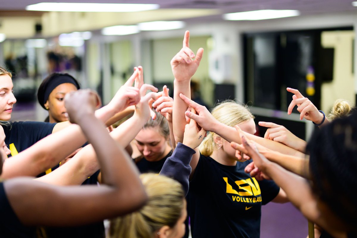 LSU Volleyball tweet media