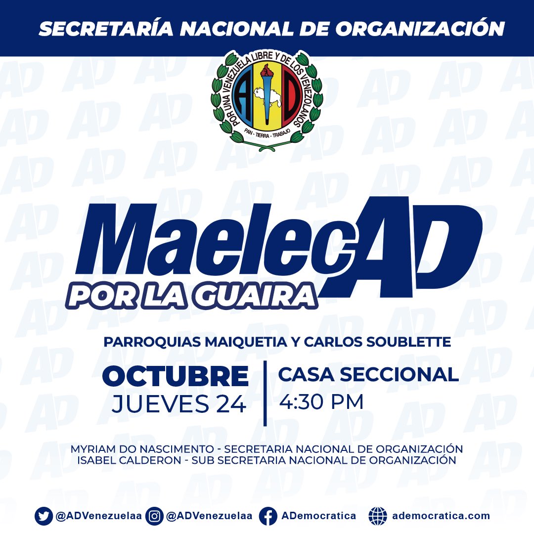 Acción Democrática tweet media