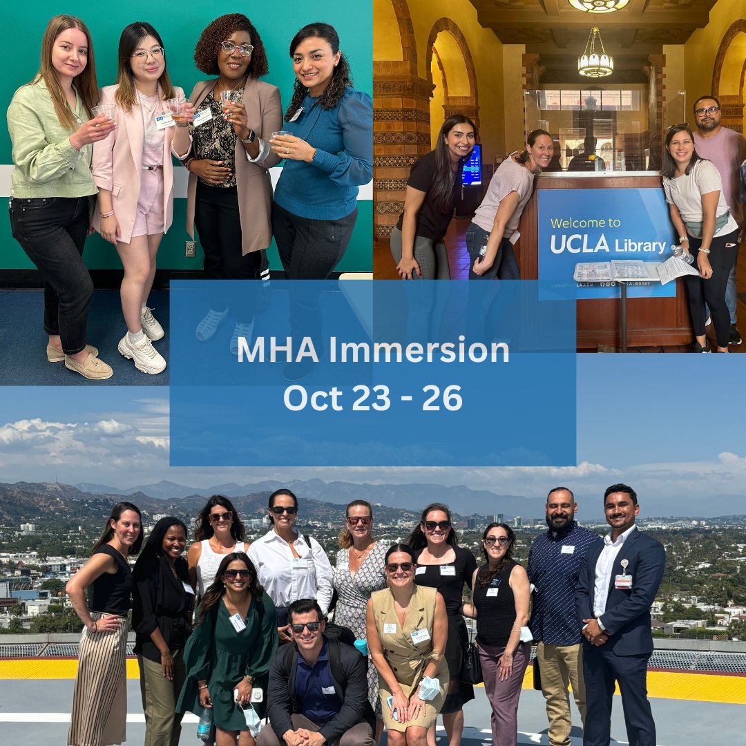uclaexechpm's tweet photo. Today is the day!! We can’t wait to welcome MHA Candidates to the @ucla campus today for #MHA Immersion. Four days of professional development, #networking, learning, team building, and fun, of course. See you soon! #gobruins🐻💙💛 #PublicHealth @UCLAFSPH https://t.co/DuxCgrKtmE