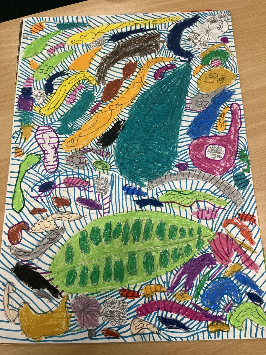 uptonclass4CG's tweet photo. We have loved creating our pastel pictures in art 🎨
We used a range of techniques to create the lines before adding colour with pastels and sharpies to create these beautiful final pieces 🖼️ https://t.co/cxfOgz7WSy