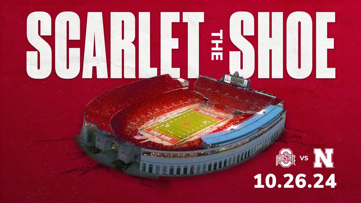 OhioStAthletics's tweet photo. 🔴 THE 👟 https://t.co/T7YvVYEoee