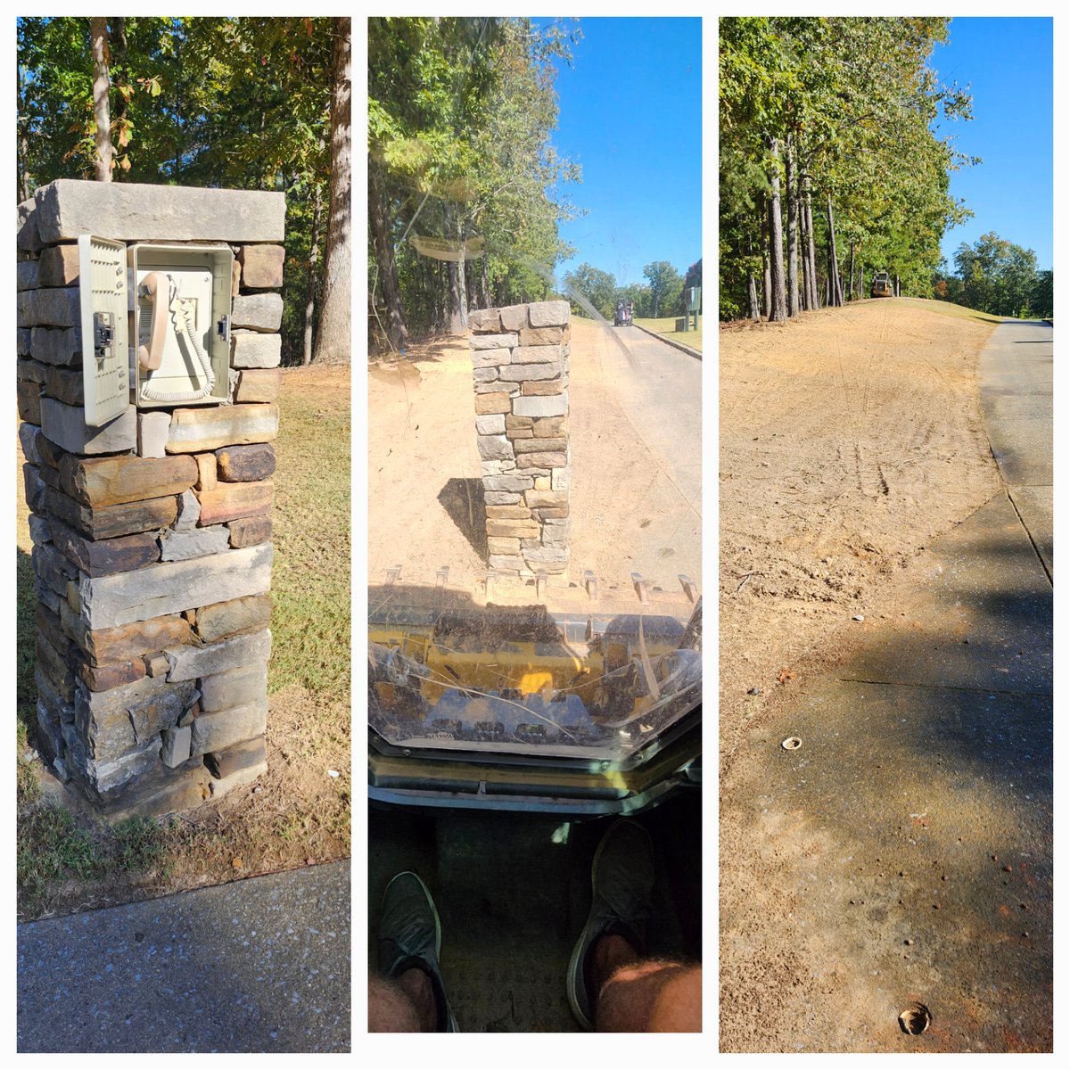 standardkev's tweet image. #TheLegacyCourse's monument to a simpler time is gone.  The days of picking up a phone, talking to a real person,  and ordering a breakfast wrap are gone with it.
#RIP phone that never worked anyway...