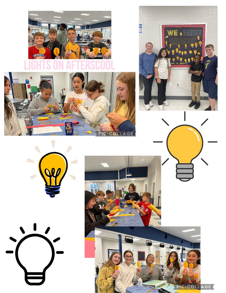MarionExtDay's tweet image. The kids in MAP @ShadyHill_Colts and @OsceolaTweets gearing up for Lights on Afterschool 10/23/202.