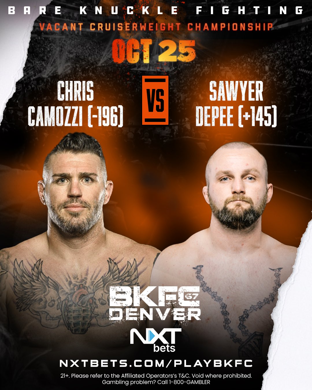 Bare Knuckle FC bareknucklefc X