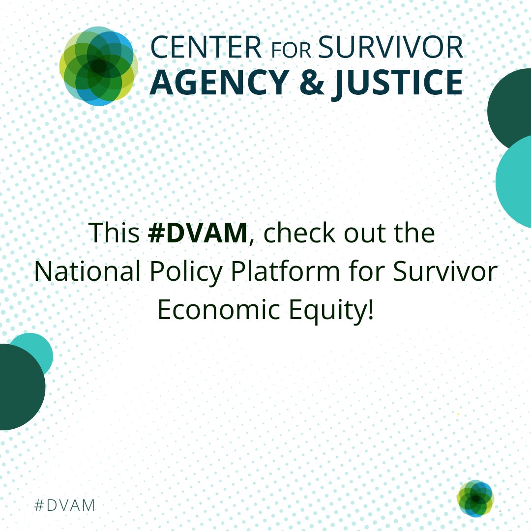 Center for Survivor Agency and Justice tweet media