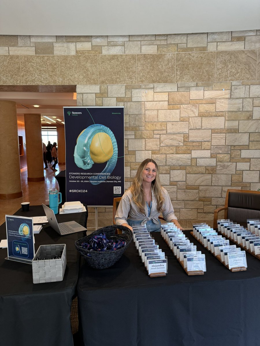 ScienceStowers's tweet image. Welcoming attendees of #SRCKC24 to the Institute! Looking forward to all of the innovative research being shared over the next few days. #DevBio #ResearchConference