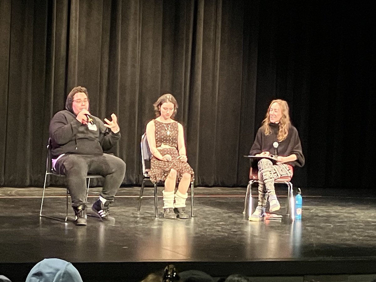 SPPSLynch's tweet image. First Artist Panel of the year! Shoutout to CASS alumni who are changing the world with their art!