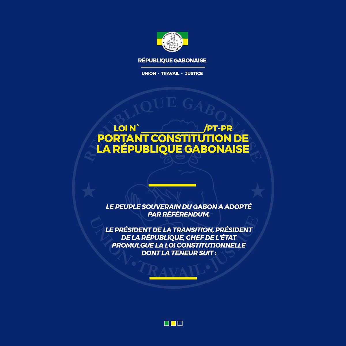 Le Projet de Constitution est disponible en téléchargement

gouvernement.ga/object.getObje…

#GabonInAction