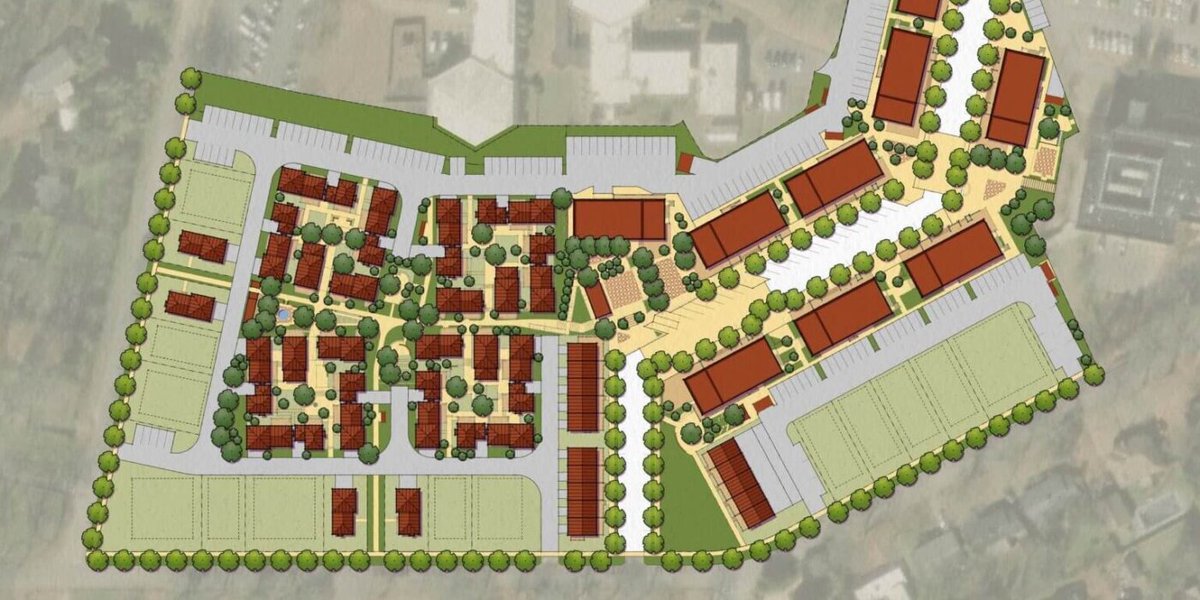What happens when Opticos designs a mixed-use neighborhood with a range of housing options? You get West Village—the first walkable neighborhood in The Shoals, complete with our Mews Homes type centered around community courtyards! 

opticosdesign.com/work/west-vill…

#CourtyardChronicles