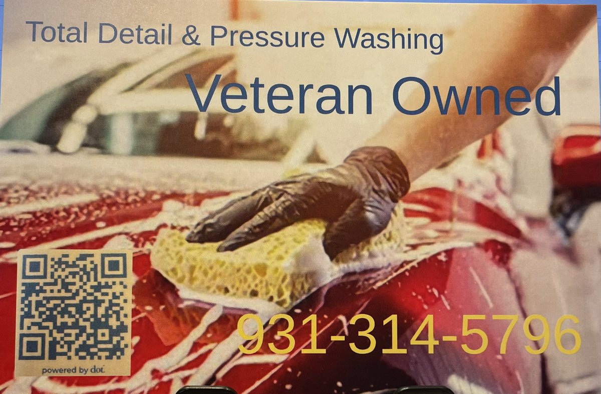 #ShineyRideTuesday
Use QR code or phone # in pic to reserve your time for an auto detail, while-you-play, at WillowBrook next Tuesday, October 29!!
