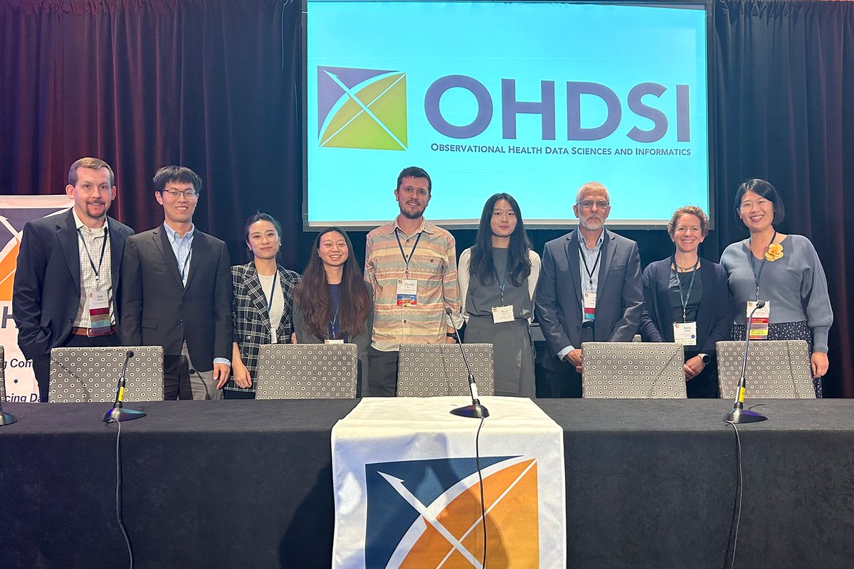 OHDSI's tweet photo. Great start to our #OHDSI2024 Collaborator Showcase with 8 great lightning talks! Thanks to all of our community members who shared their exciting research! #JoinTheJourney https://t.co/Yz3JKqbWq0