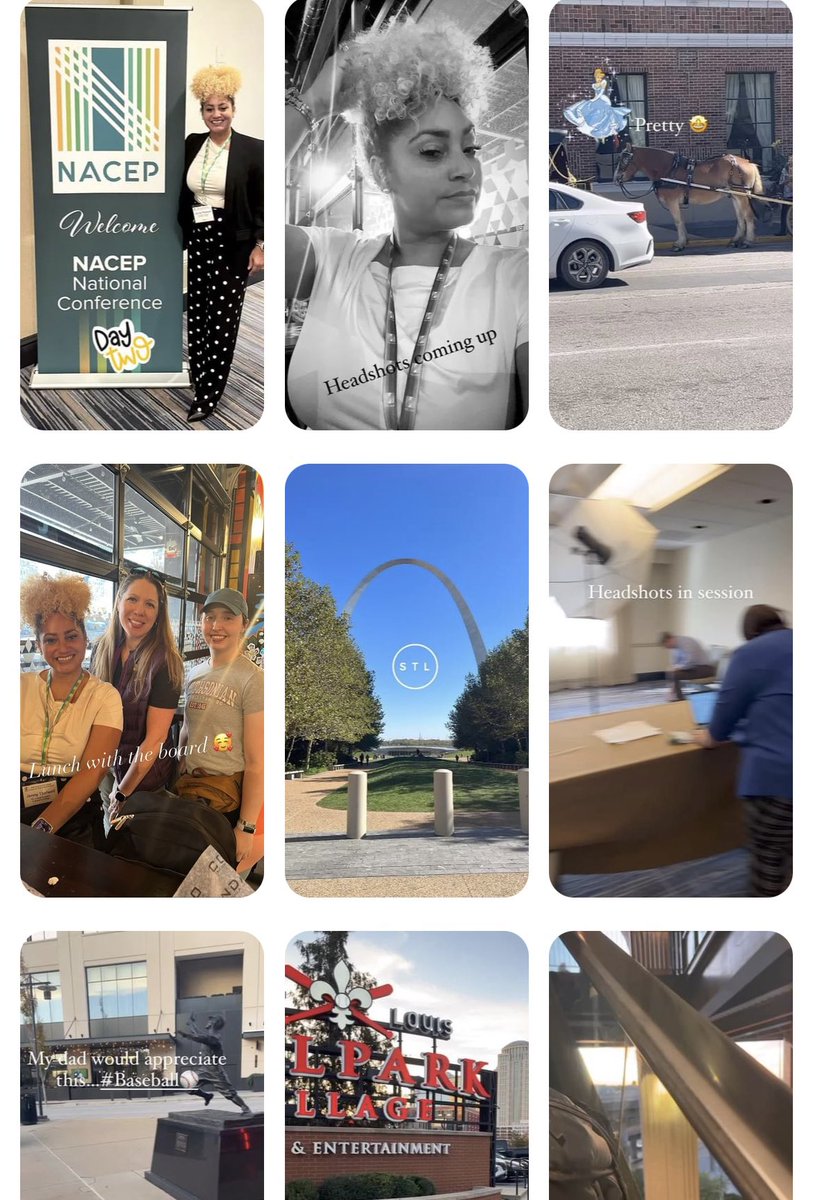 DrThelwell's tweet photo. A full year since the NACEP conference in STL. Looking forward to seeing my colleagues again for our culminating meeting of the Leadership Academy #ConcurrentEnrollment #NACEP https://t.co/QHapx1NMYm