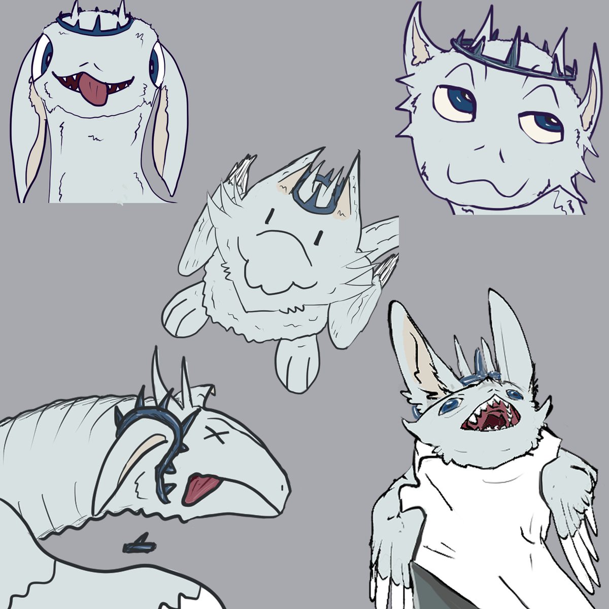 Dragon_Sayeth's tweet photo. A commission of 5 emotes for the amazing Weyland of their mischievous wyvern Aderyn! #furryartwork #Dragon #wyvern https://t.co/jEs2yjsVjs