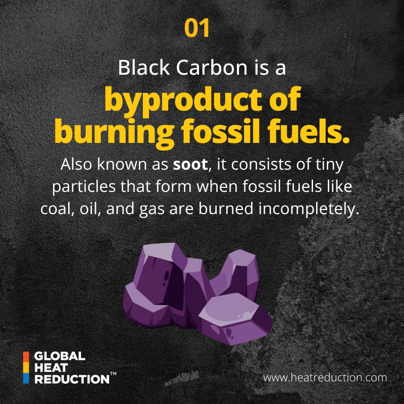 GHRinit's tweet photo. Did you know that while it's only in the environment for a few days, black carbon is up to 52,000x stronger than carbon dioxide? 

Unfortunately, current carbon accounting markets do not account for black carbon - we're changing that with our mitigation credits and footprint.