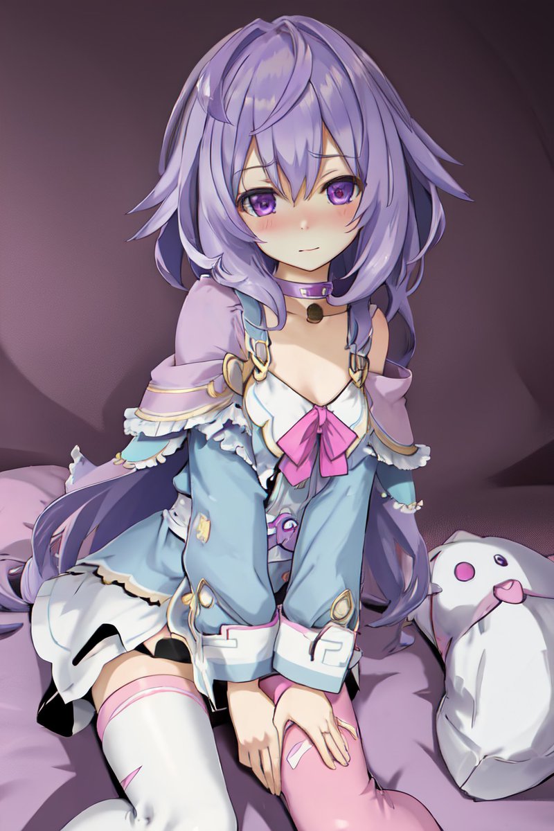 AI_Puneko's tweet photo. プルルート / Plutia

#ネプテューヌ #プルルート
#Neptunia #Plutia
#AIart #Stable_diffusion https://t.co/fHRUHEQMbT