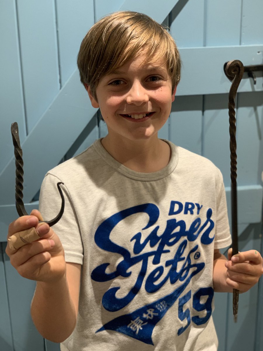kateontheradio's tweet photo. One proud boy, one proud momma. His great grandfather was a blacksmith.. wonder if he’d be proud too? 🤔🔨🔥🪝#forgeing https://t.co/IWuUrTLDH9