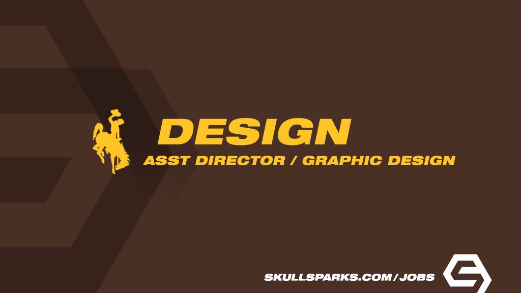 SkullSparks's tweet image. New opportunity with @wyoathletics
Assistant Director of Graphic Design
Laramie, Wyoming
eeik.fa.us2.oraclecloud.com/hcmUI/Candidat…

SkullSparks.com/jobs