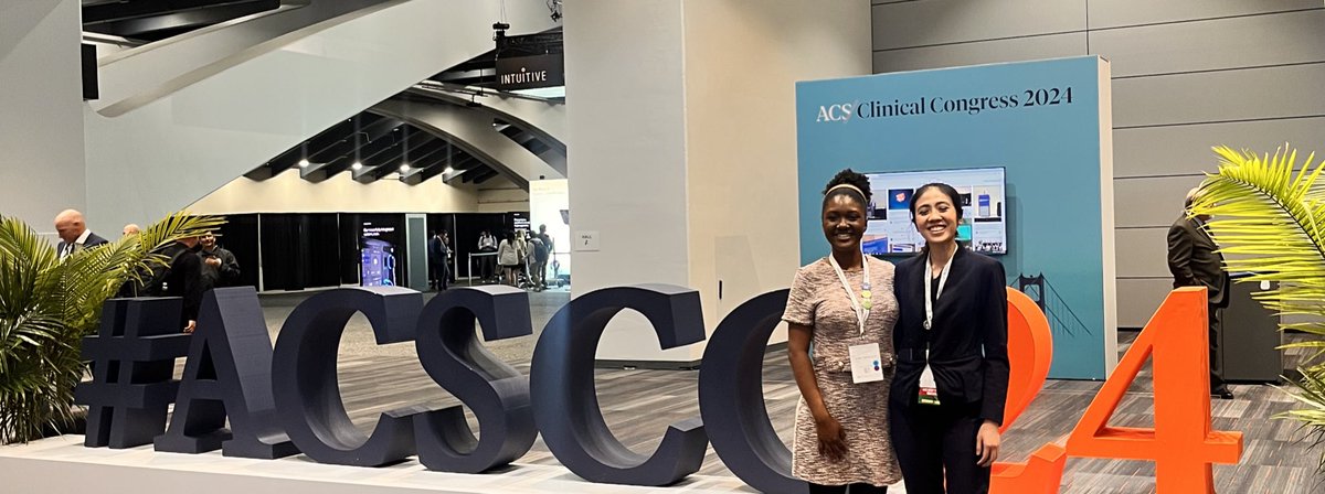 gema_springer's tweet photo. Near and far, #ACSCC24 brings us all together. 
Overjoyed that I’ve finally gotten to meet 2 members of the Story and Design team @WorldJSurg @DavidHindin and @dianahla 

Thank you @AmCollSurgeons https://t.co/15tVWBBH4x