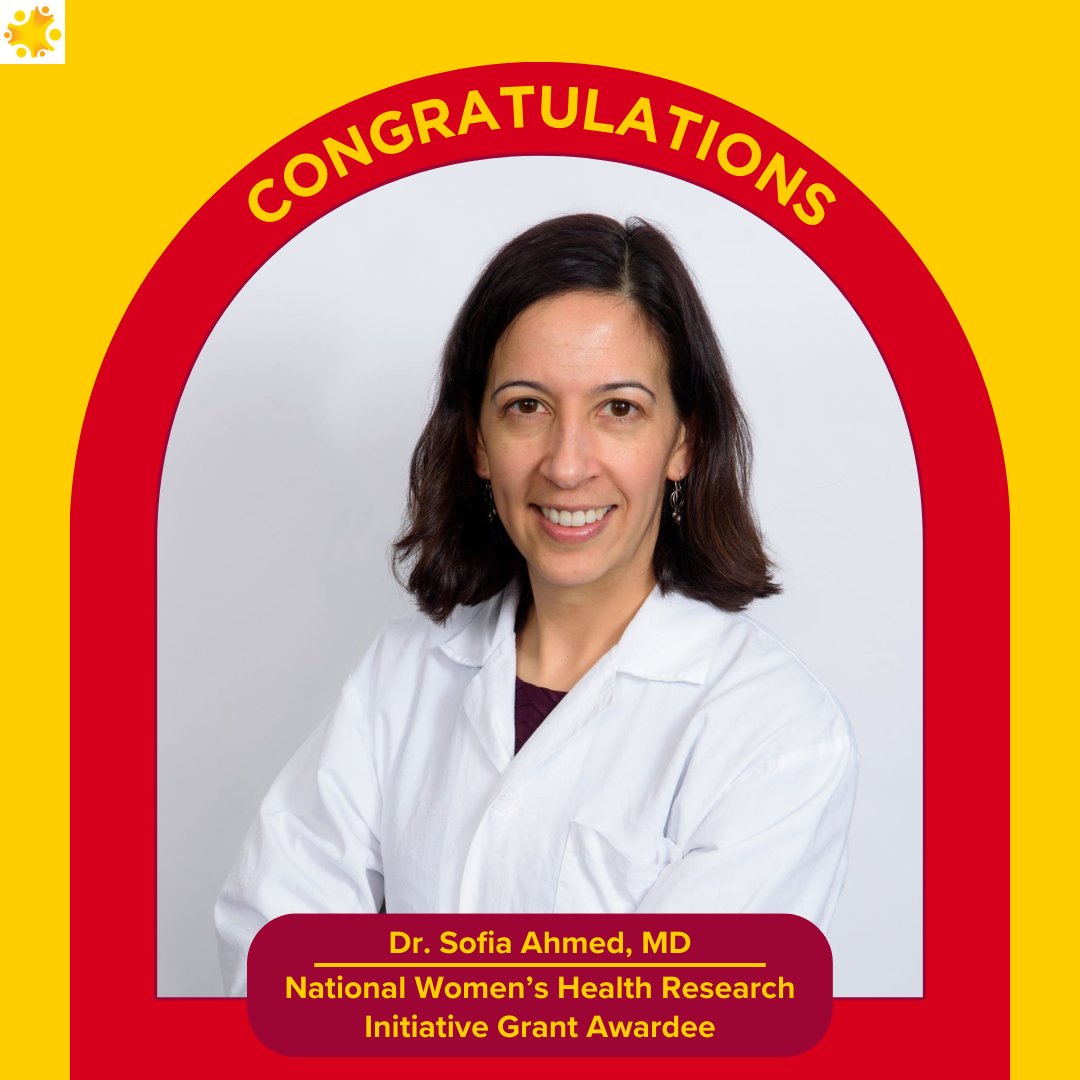 Congratulations to our members Drs. Jamie Benham and Sofia Ahmed on receiving CIHR National Women’s Health Research Initiative Grants to support their research addressing the needs of women, girls, &amp; gender-diverse people.

#WomensHealth #PCOS #HeartHealth #Research #PublicHealth