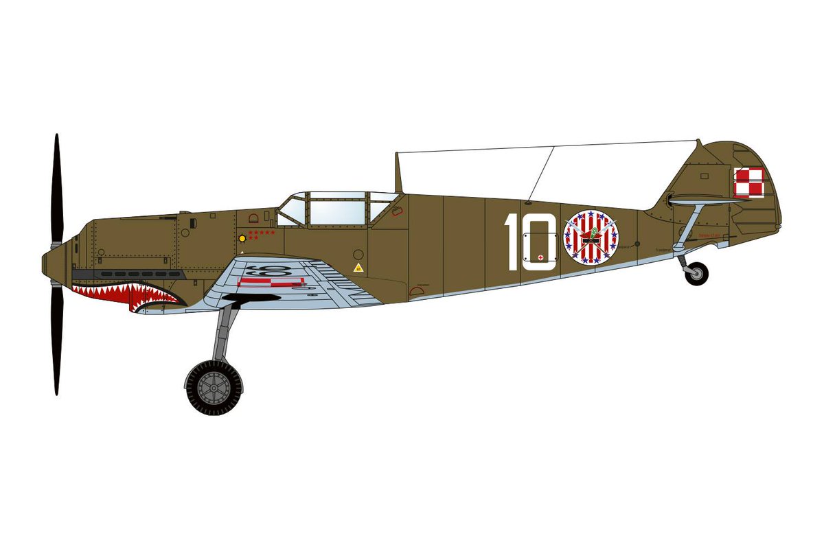 ArkadiuszMolis1's tweet photo. The first good news from ProArte, a cardboard model kit publisher - Polish Messerschmitt Bf 109 in 1941 colors from What if? is available for free! You can download it from the link below this post 1/2 #avgeeks #aviation #WW2 #History #PAF #AHistory https://t.co/ecgeq7tPz8