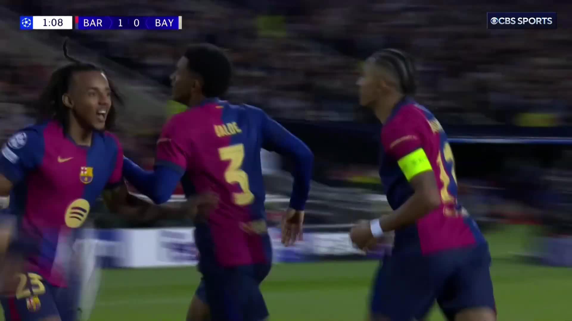 AN ELECTRIC START! ⚡️Raphinha strikes for Barcelona less than a minute into the game 💥