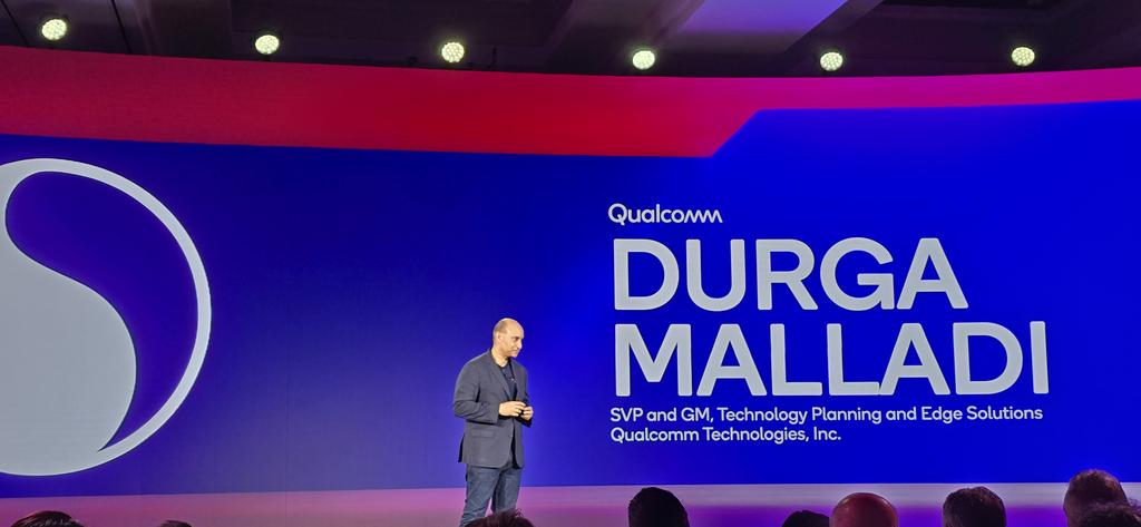 <a href="/Qualcomm/">Qualcomm</a> <a href="/nakulduggal/">Nakul Duggal</a> <a href="/Snapdragon/">Snapdragon</a> <a href="/AnalystSoumen/">Soumen Mandal</a> <a href="/Inquisitiveme17/">Mohit Sharma</a> <a href="/MobilePeter/">Peter Richardson</a> <a href="/MercedesBenz/">Mercedes-Benz</a> <a href="/Li_Auto_/">Li Auto</a> <a href="/Google/">Google</a> <a href="/geffgen/">Gretchen Effgen</a> <a href="/donnymac/">Don McGuire</a> <a href="/cristianoamon/">Cristiano R. Amon</a> <a href="/CounterPointTR/">Counterpoint Research</a> <a href="/BradyWang10/">Brady Wang</a> <a href="/Snapdragon_IN/">Snapdragon India</a> <a href="/MercedesAMGF1/">Mercedes-AMG PETRONAS F1 Team</a> <a href="/TotoWolff_/">Toto Wolff</a> <a href="/GadgetFreak4U/">Ritesh Bendre</a> <a href="/EpicGames/">Epic Games Store</a> <a href="/UnrealEngine/">Unreal Engine</a> <a href="/Bill_Clifford/">Bill Clifford</a> <a href="/Rivian/">Rivian</a> <a href="/WassymBensaid/">Wassym Bensaid</a> <a href="/amazon/">Amazon</a> <a href="/anshuman_saxena/">Anshuman Saxena</a> <a href="/salesforce/">Salesforce</a> <a href="/tonkra89/">Tony Kratovil</a> <a href="/nuvia_inc/">Nuvia Inc.</a> <a href="/axios/">Axios</a> <a href="/inafried/">Ina Fried</a> <a href="/durga_malladi/">Durga Malladi</a> <a href="/Qualcomm/">Qualcomm</a> <a href="/durga_malladi/">Durga Malladi</a> 

Fantastic point!

AI Law: "Quality-per-parameter has been increasing 1Ox each year

Llama 38B >> Llama 2 70B >> GPT 3.5 175B parameter model."

// This unlocks significant opportunities for running high quality models on the edge which are getting more