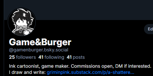 GameNBurger's tweet photo. as a reminder, I have peaced out. I will continue to peace out and will probably delete my art in a few days altogether https://t.co/GUePCAxbfF